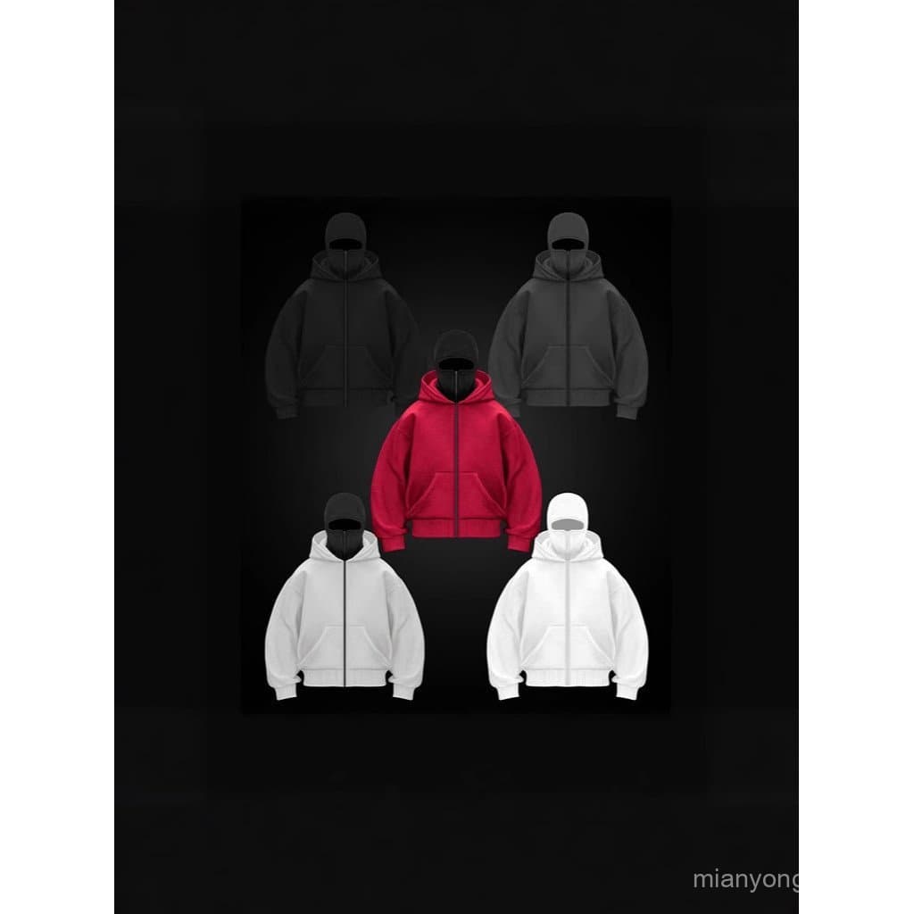 Cross-Border Street Wear comércio exterior placa de luz velo masculino topo solto Y2K moletom outono inverno das mulhere