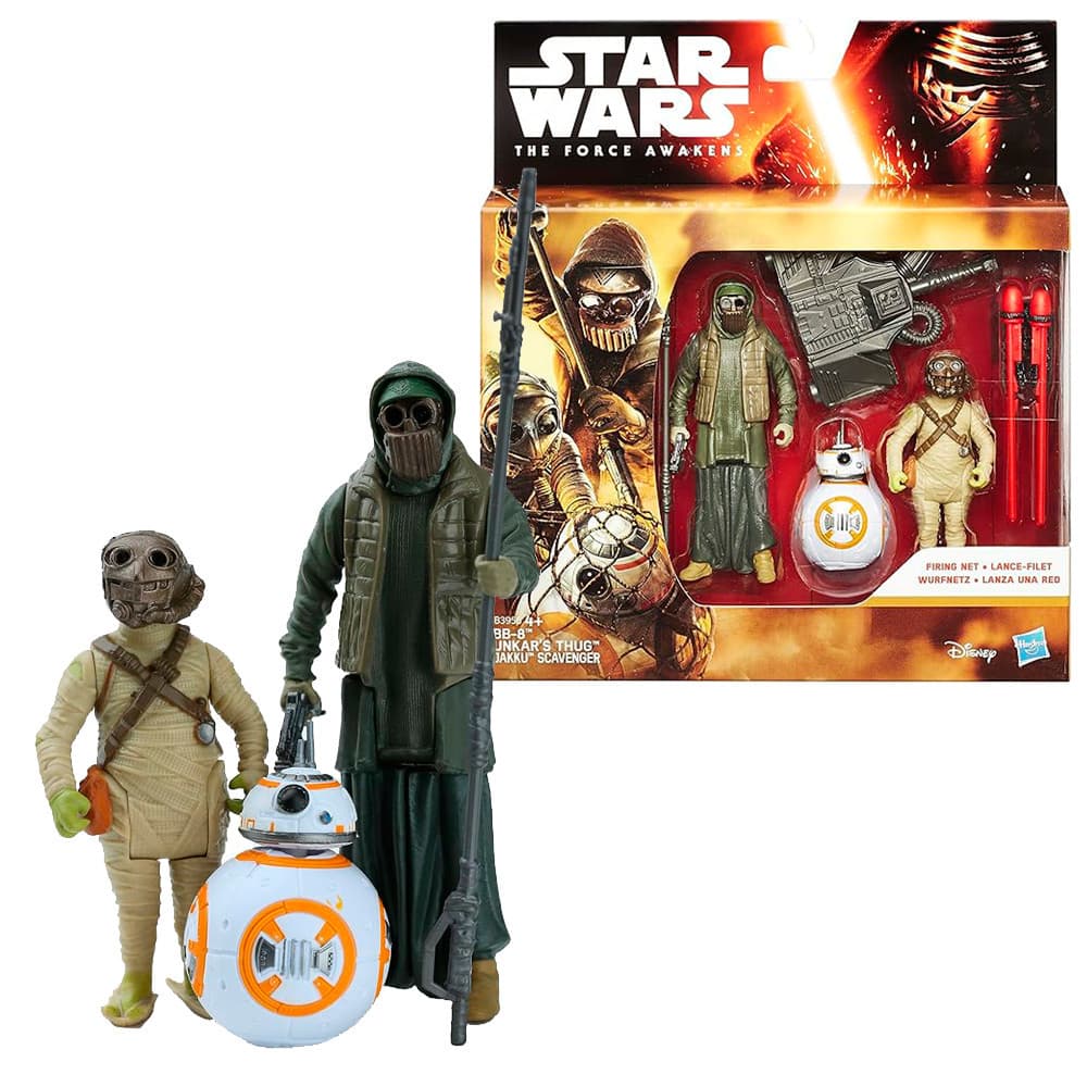 Boneco Star Wars Set Unkar Thug Brute Unkar BB-8 10cm 3.75 vintage collection T Force Awakens Hasbro