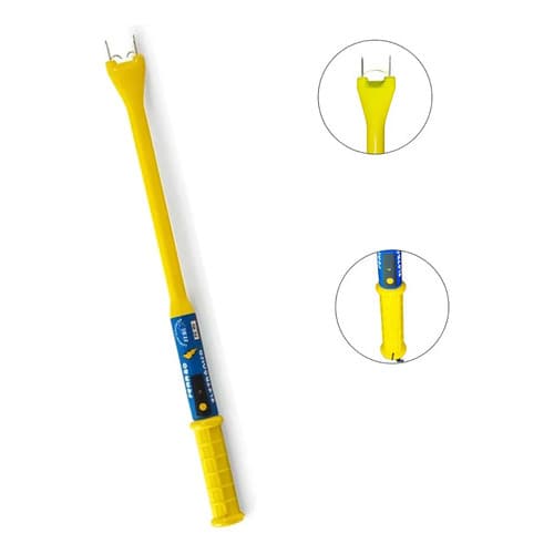 Ferrão Eletrônico Zebu Recarregável 65cm 3,6j 127/220v