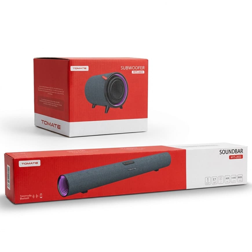 Soundbar MTS-2053 Tomate 170W de potência R.M.S.