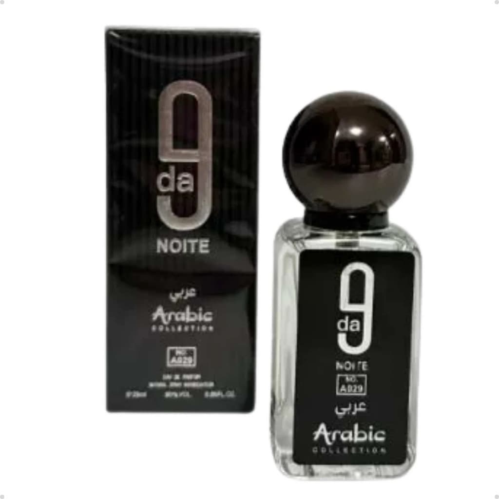 Perfume Arabic Collection A029 – 25ml | Colônia Masculina Oriental Doce Amadeirada Noturna