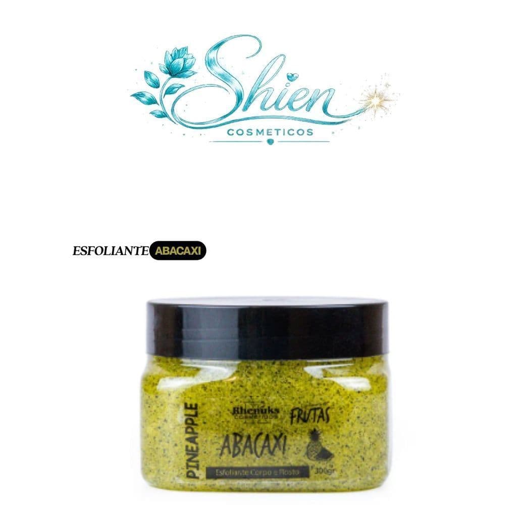 Esfoliante Frutas Corpo E Rosto Abacaxi 300G Rhenuks (Afilhado)