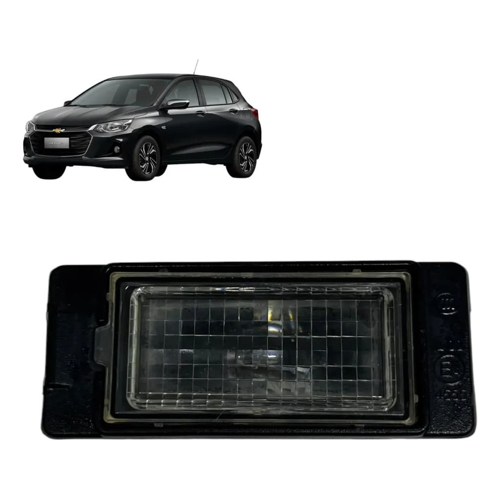 Luz De Placa Chevrolet Onix Lt Turbo 1.0 2023 Original