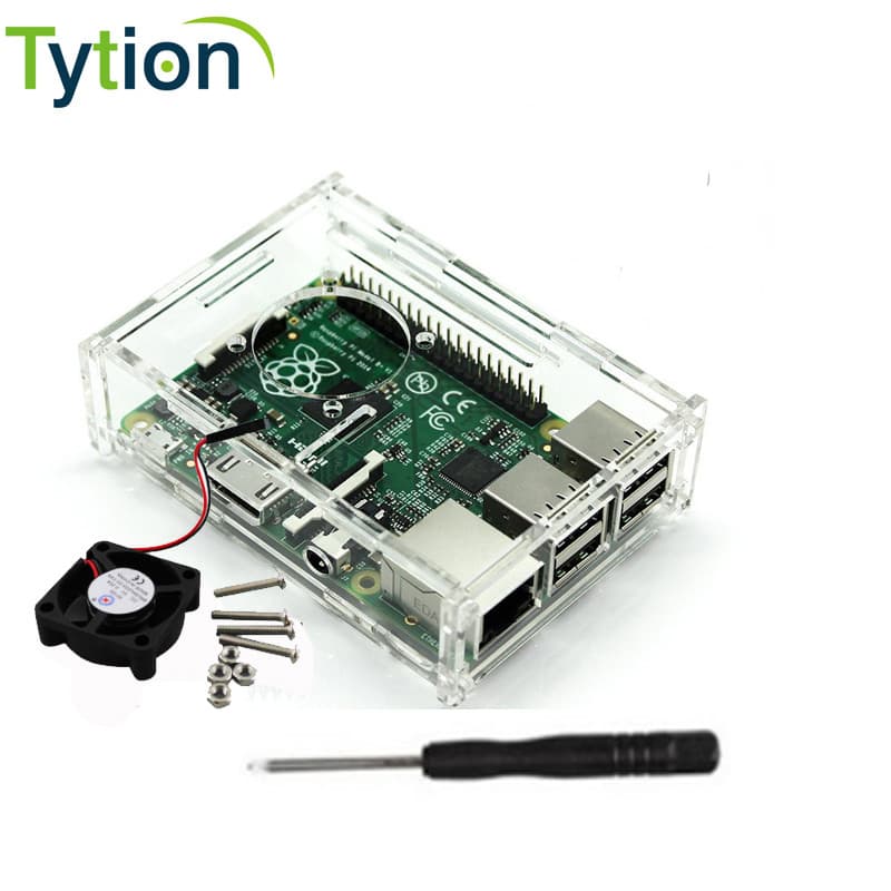 Raspberry Pie 3B 3B + Placa de desenvolvimento Acrílico Universal 6 peças Concha de montagem compatível com instalação d