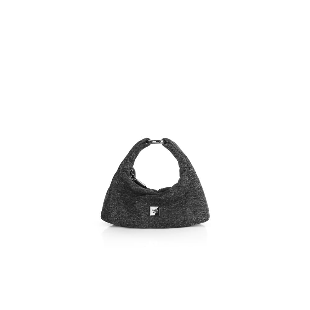 INJOYLIFE mini bolsa de Airbag jeans mini bolsa pequena bolsa de fone de ouvido de armazenamento de troca
