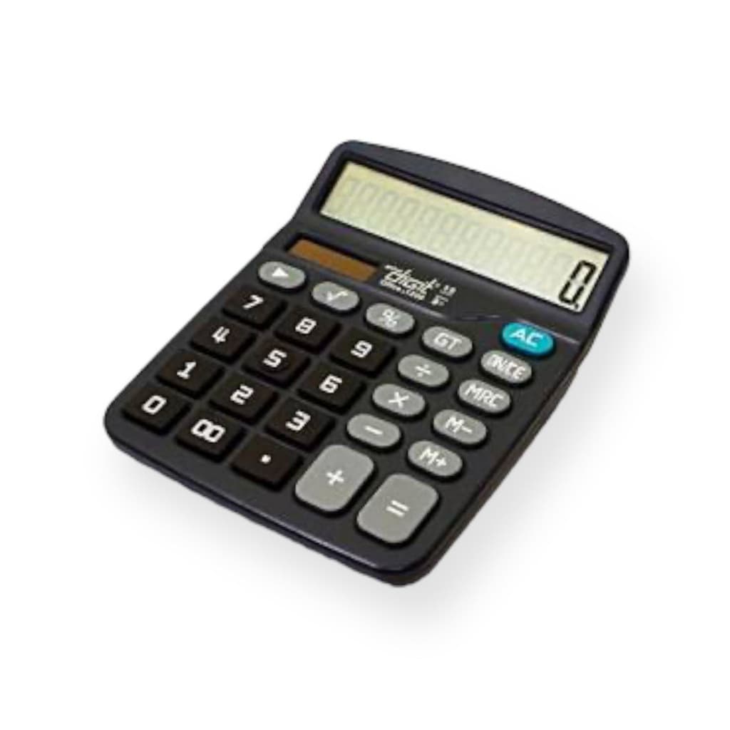 Calculadora convencional de mesa grande de 12 dígitos E 8 DIGITOS KENKO KK-837B RF