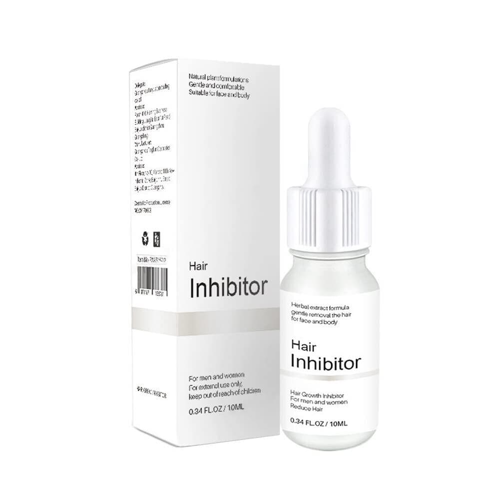 Inibidor de Crescimento de Pelos, 10 ml, Essência Inibidora de Crescimento de Pelos, Sérum Reparador para Remoção de Pel