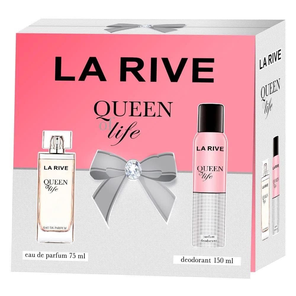 Kit Perfume La Rive Queen Of Life Kit - Eau de Parfum + Desodorante