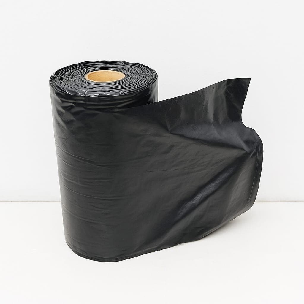 Rolo Lona Plastica Reforcada Preta Bobina 4x10m - 10kg Construcao Pintura Cobertura Protecao
