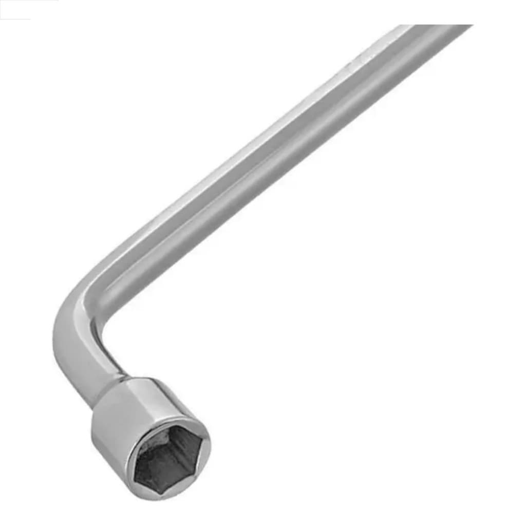 Chave De Roda Universal L Com Espatula 17mm Carro Reforçada
