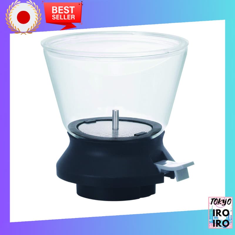 HARIO Dripper de Chá Largo 35 Preto TDR-35B Produtos japoneses