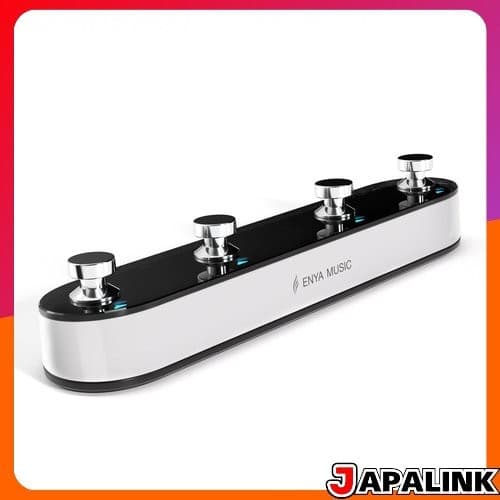 Controlador de pedal compacto ENYA INSPIRE para guitarra elétrica com integração de aplicativo inteligente e troca inst