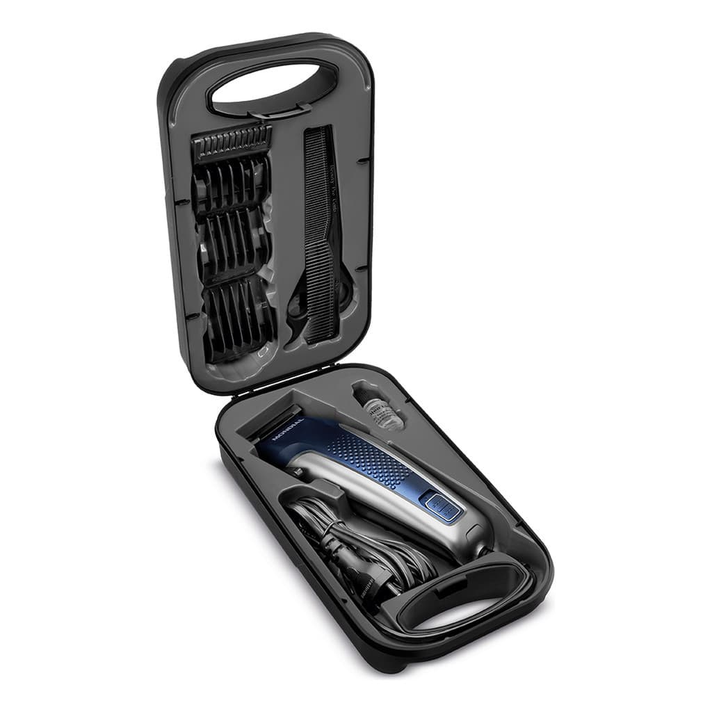 Máquina de cortar cabelo com maleta e acessórios Titanium Power - CR-09M 10w - Mondial 127v