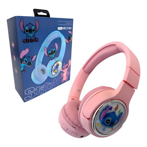 Fone Bluetooth stitch  Estéreo Sem Fio Headset Infantil  Stitch Bluetooth envio no mesmo dia