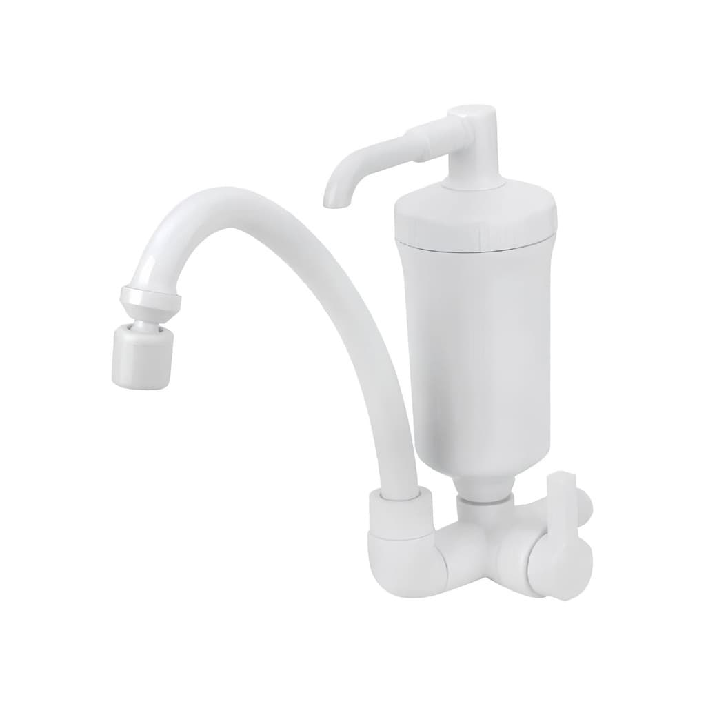PURIFICADOR DE TORNEIRA HIDRO FILTROS POP BRANCO COM BICA MOVEL