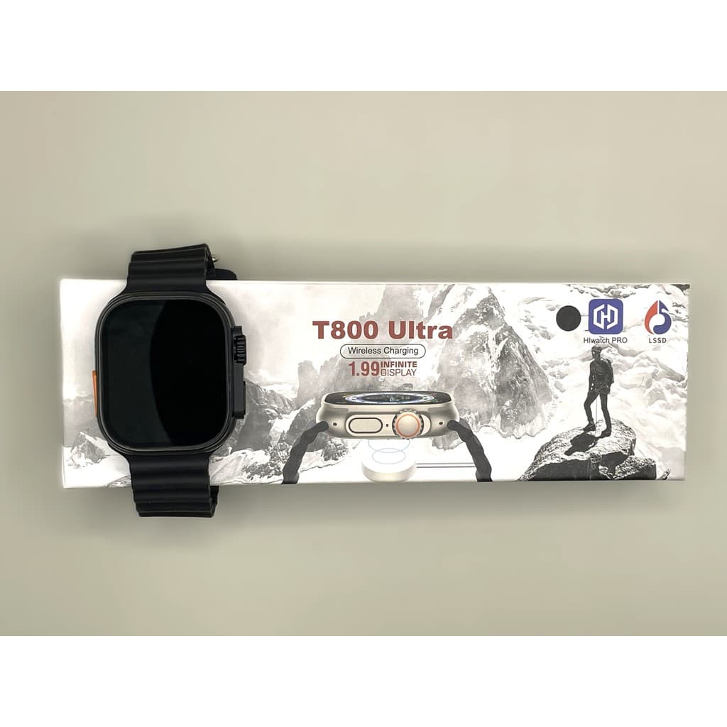 💥 SMARTWATCH T800 ULTRA 🧡 Novo Modelo + Pulseiras
