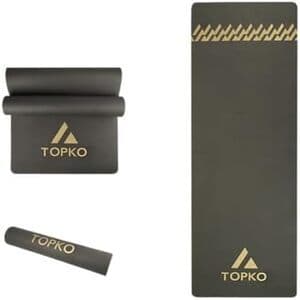 Tapete de Treino Emborrachado Topko Preto