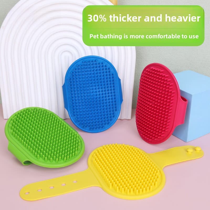 Escova de Banho para Animais de Estimação, Escova de Massagem para Gatos e Cães, Pente para Animais de Estimação, Luva d