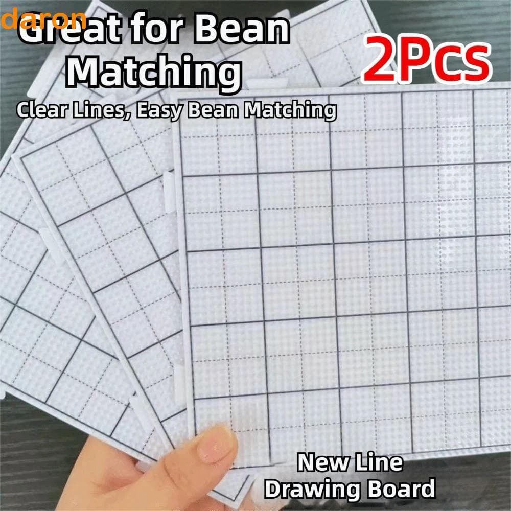 DARON 2 Peças De Contas De Fusível , Pegboards , Com Linha Preta De 2.6 Mm , Derretimento Duráveis