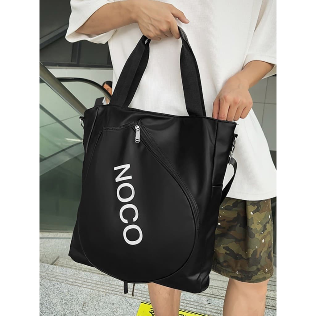Bolsa mensageiro feminina de grande capacidade, bolsa esportiva para academia, Casual, simples, Badminton, bolsa de ombr