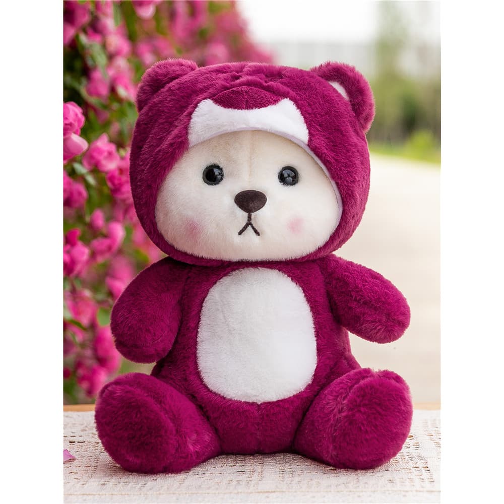 Bonito urso brinquedo boneca de pelúcia urso boneca masculino feminino presente de aniversário High-End Boutique urso tr