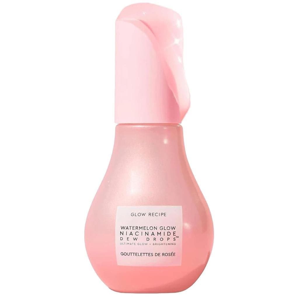 GlowRecipeWatermelonNiacinamideDewDrops-Sérum Facial Iluminador, Preenchedor e Hidratante, Primer de Maquiagem + Ilumina