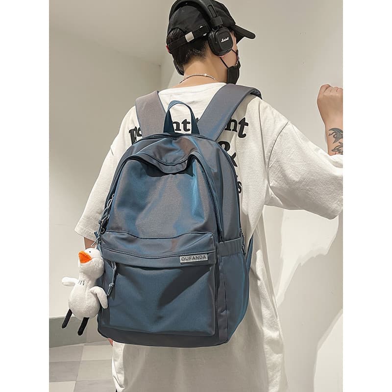Bolsa de viagem 2024 novo estilo júnior estudante do ensino médio bolsa escolar estudante do ensino médio mochila mascul