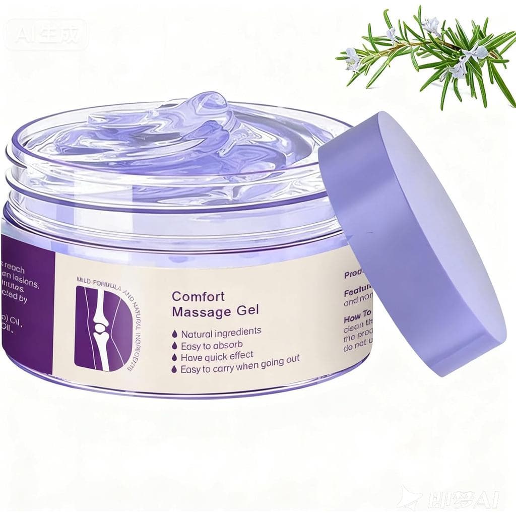 Gel Kresin Joint Comfort Roxo, Gel de Massagem Kresin Joint Comfort, Alivia o Desconforto no Pescoço, Costas, Joelhos, L