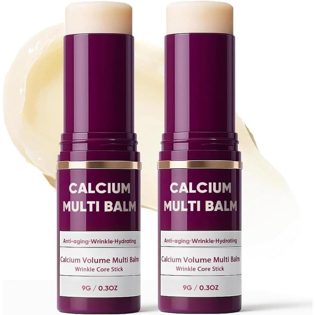 Pacote com 2 Creme de Composto de Cálcio, Bastão de Colágeno Antienvelhecimento, Firmador e Hidratante, Adequado para Ro