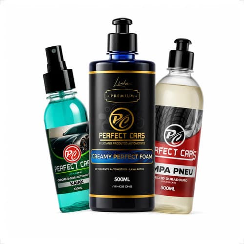 Kit Shampoo Automotivo Snow Foam Cleaner Blue Detergente
