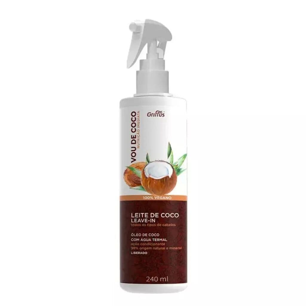 Leave-In Vou de Coco com Agua Termal 240ml