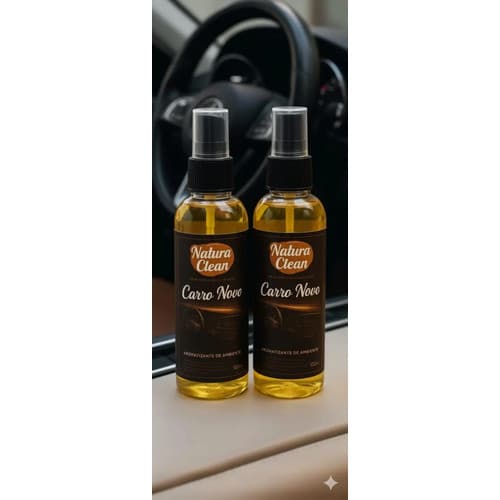 Kit C/ 2 Aromatizante Automotivo/ambiente Carro Novo 60ml