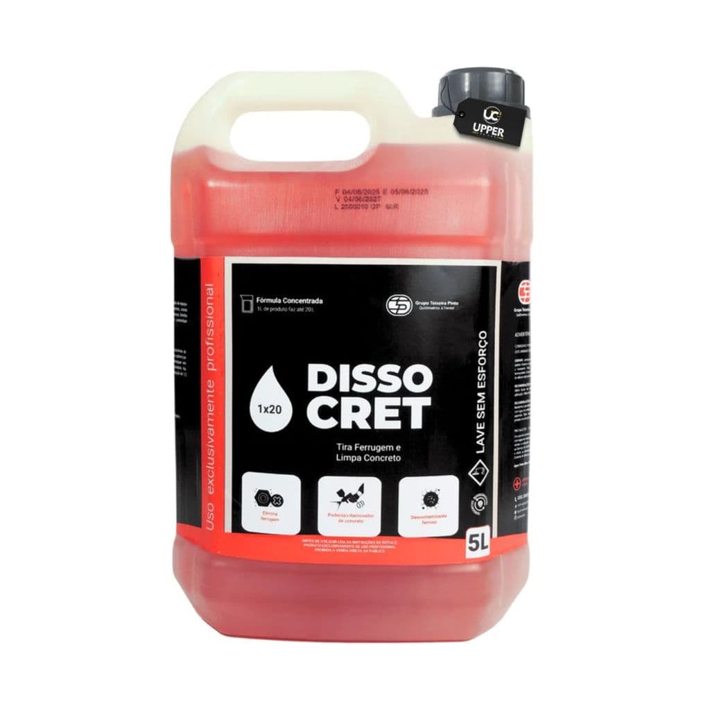 DISSOCRET LIMPA CIMENTO DESINCRUSTANTE ACIDO - TEIXEIRA PINTO