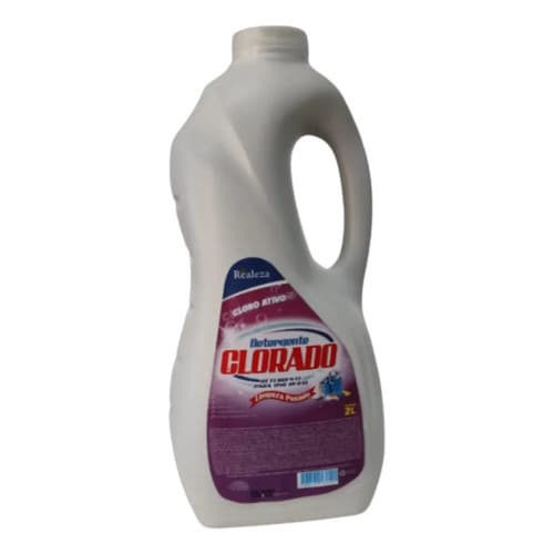 Detergente Clorado Realeza De 2 Litros/ Uso Geral /tira Limo
