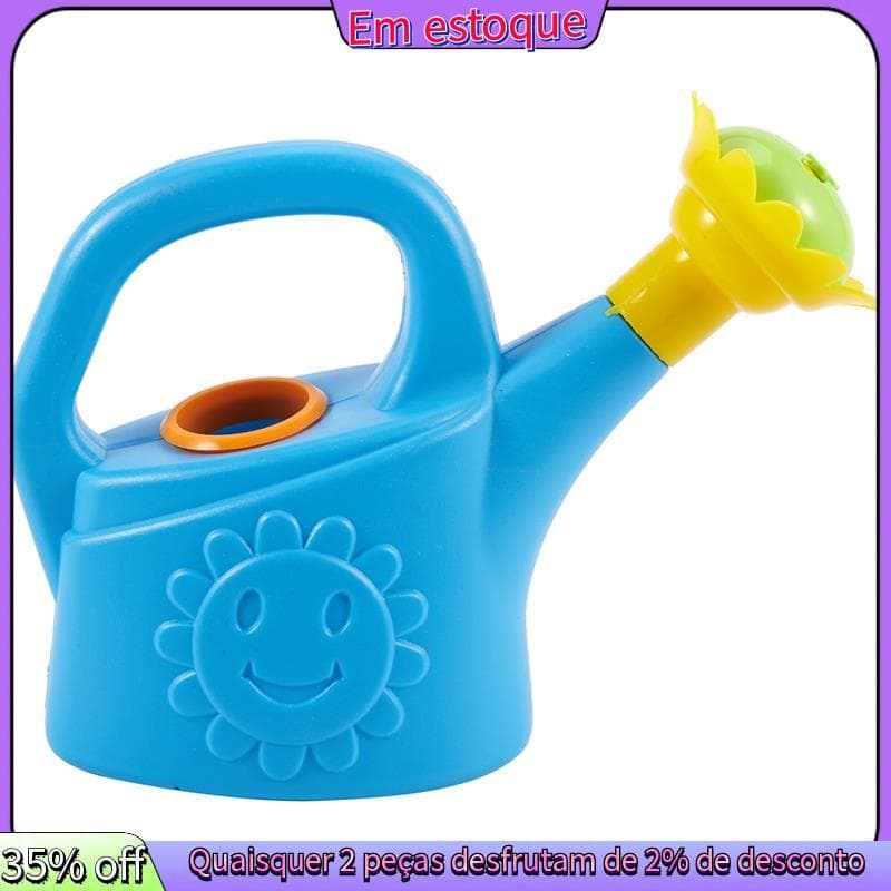 Bonito Dos Desenhos Animados Casa Jardim Rega Pode Garrafa Sprinkler Crianças Praia Banho Brinquedo Do Bebê Pote