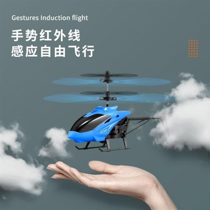 Helicóptero de indução brinquedos infantis venda quente pendurado avião de controle remoto brinquedos internos aeronaves