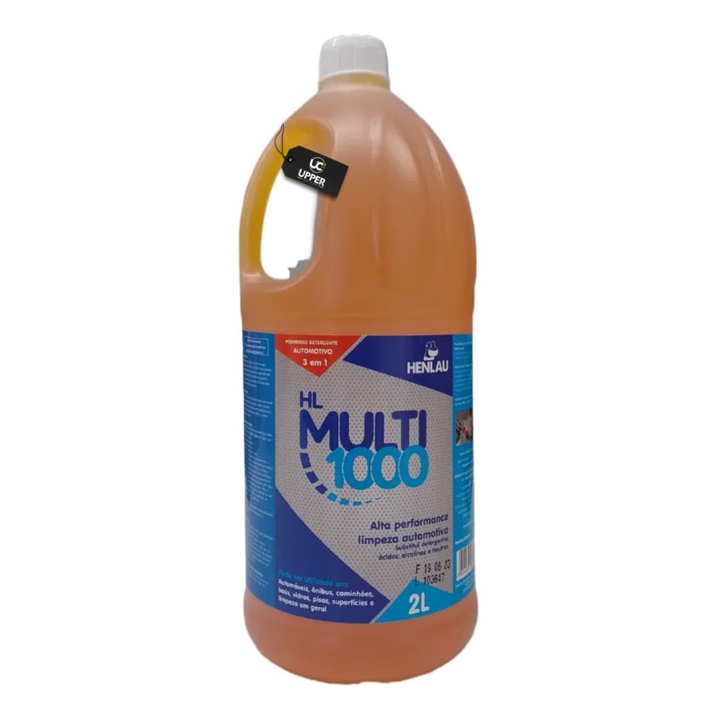 DETERGENTE DESENGRAXANTE AUTOMOTIVO MULTI 1000 2L - HENLAU