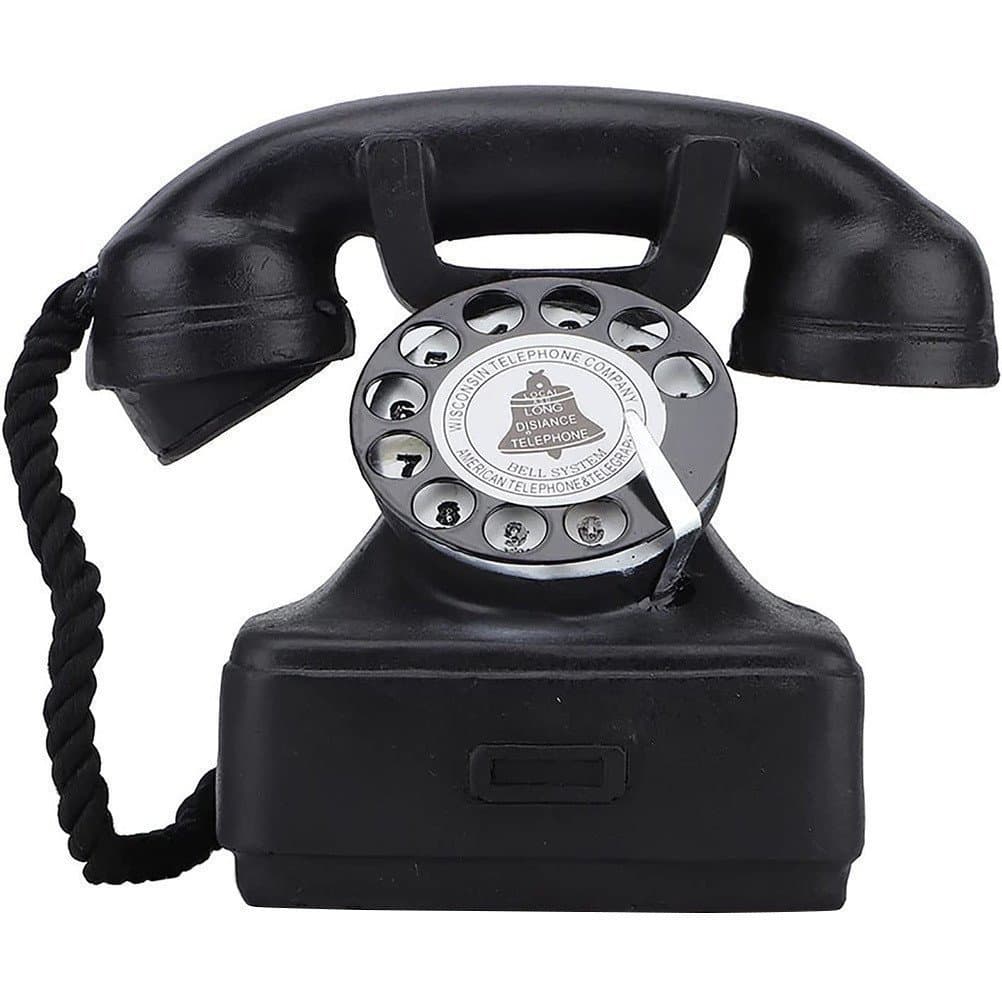 Decoração De Casa Retro Telefone Ornamento Criança Antiga ,