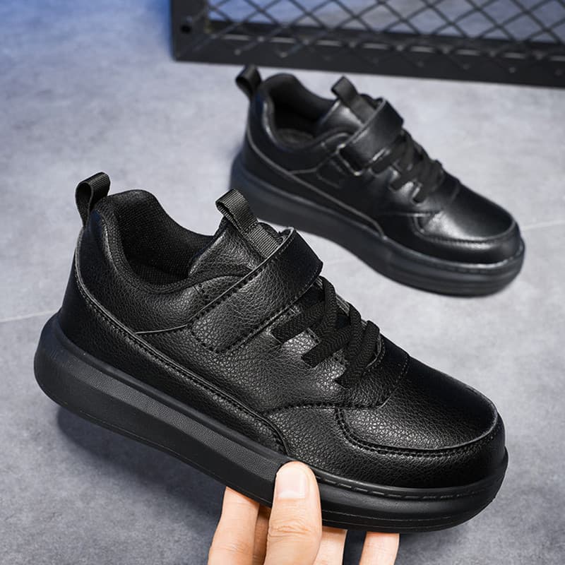 Crianças sapatos das mulheres dos homens 2026 primavera novo estilo versão coreana na moda preto meninos tênis branco me