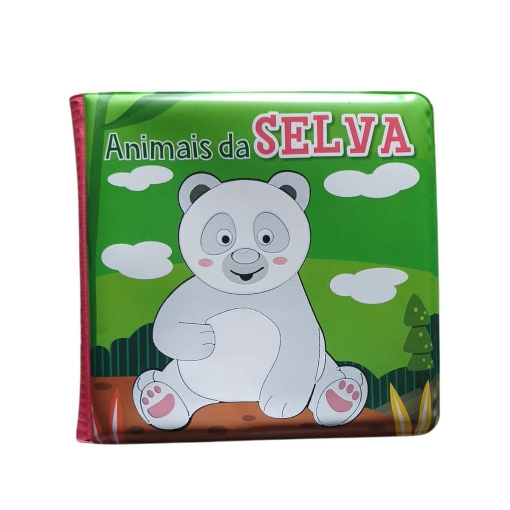 Animais da Selva - Livro de Banho