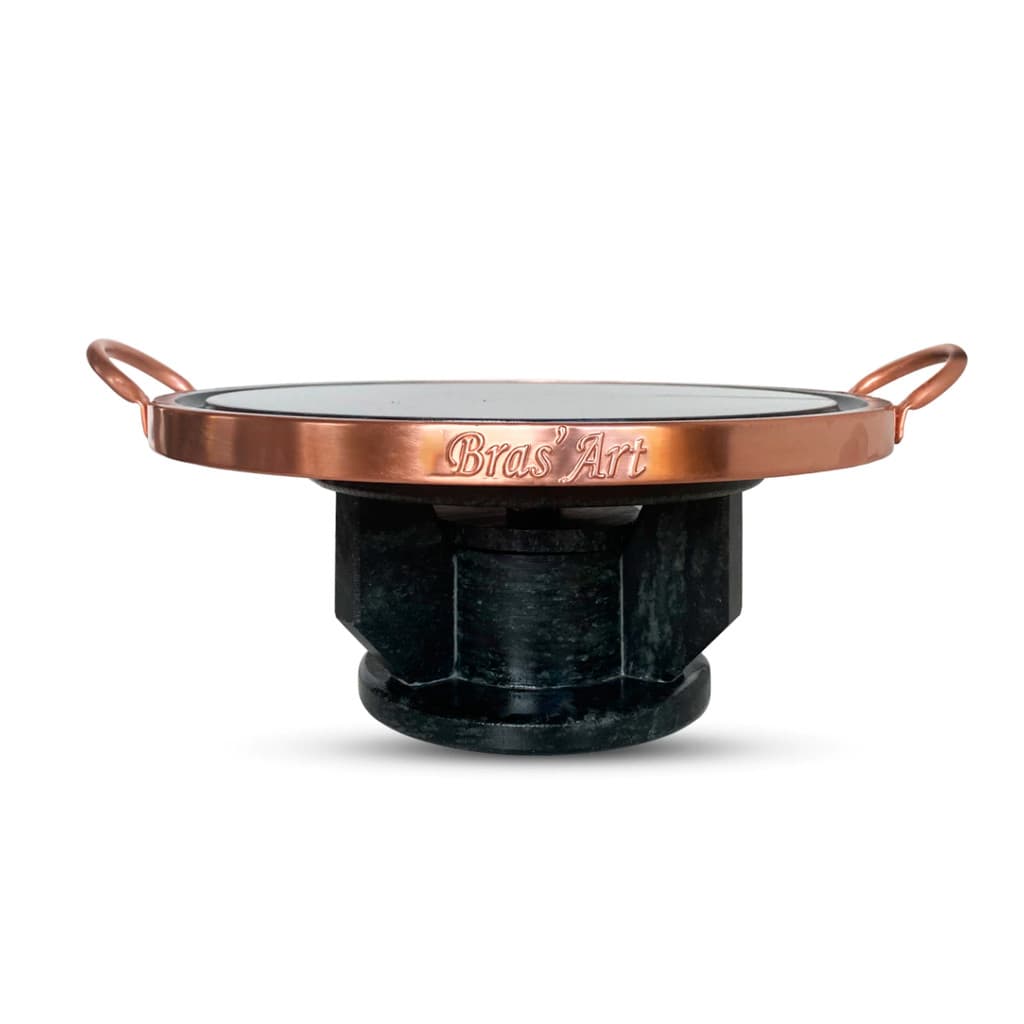 Fondue Para Grelhar  Carne De Pedra Sabão 27 centímetros