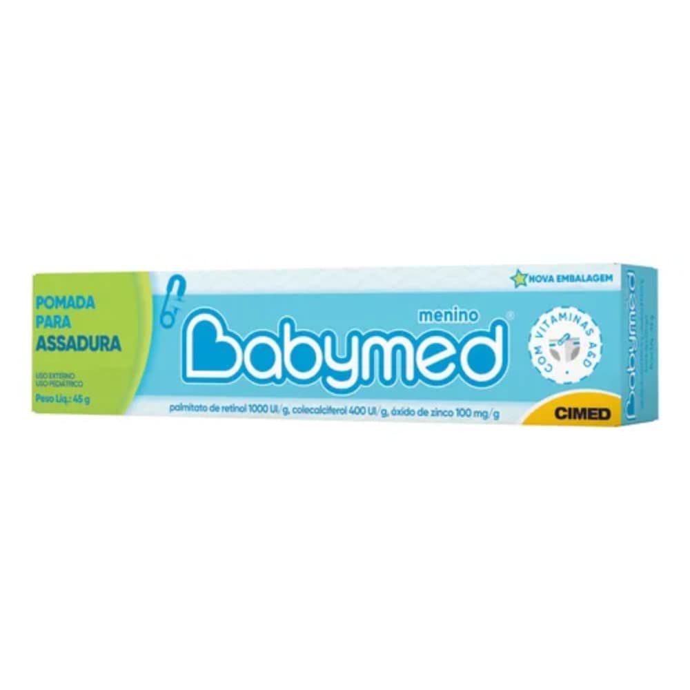 Pomada Babymed Azul Menino 45g - CIMED