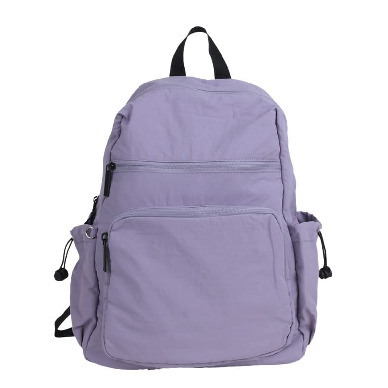 Mochila feminina moda novo estilo Ultra-leve náilon High-End mochila masculina pequena viagem fresca Multi-camada saco d