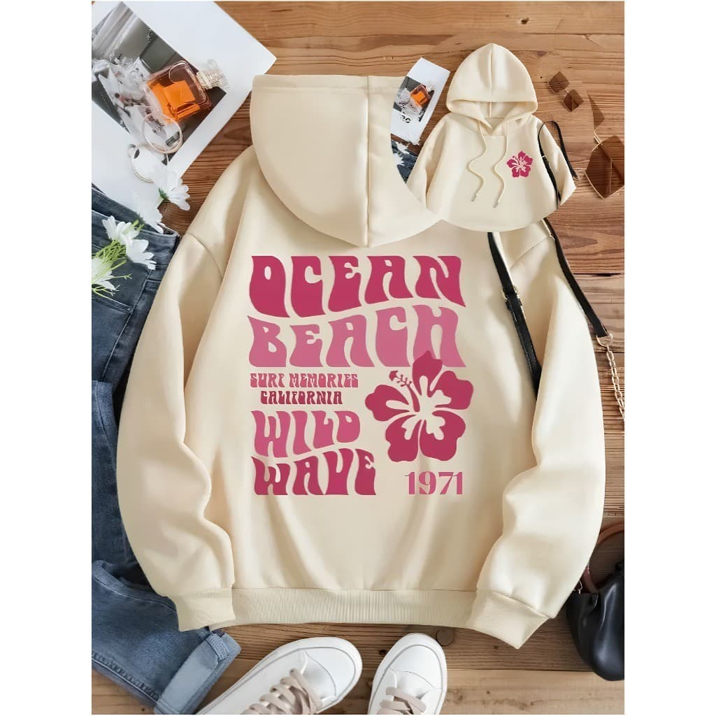 Moletom  Feminino Flanelado Ideal Para Frio 100% Algodão Inverno Estampado Confortável Macio