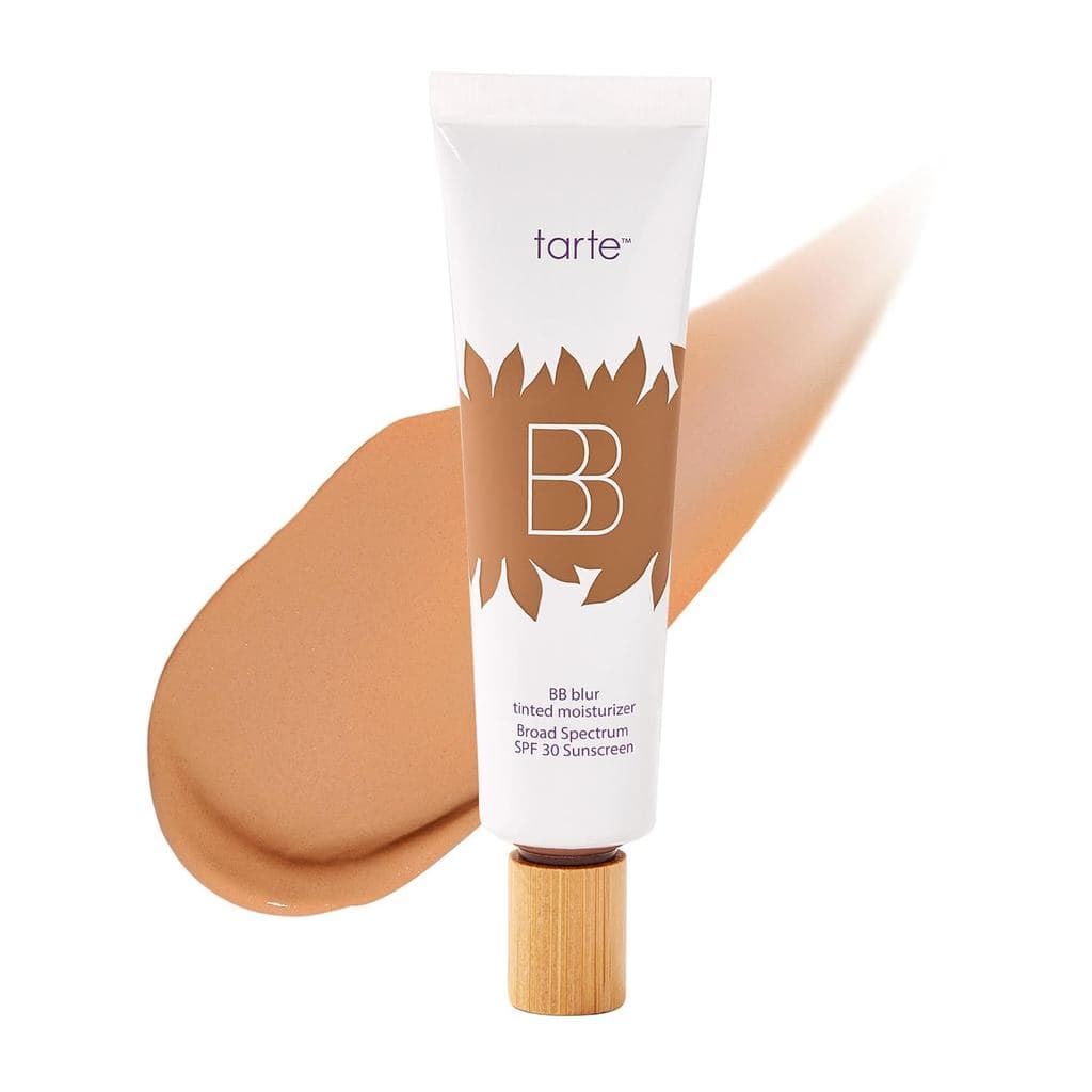 tarteBBblurtintedmoisturizerBroadSpectrumSPF30 – Cobertura média modulável com acabamento leve e fosco, vegano e livre d