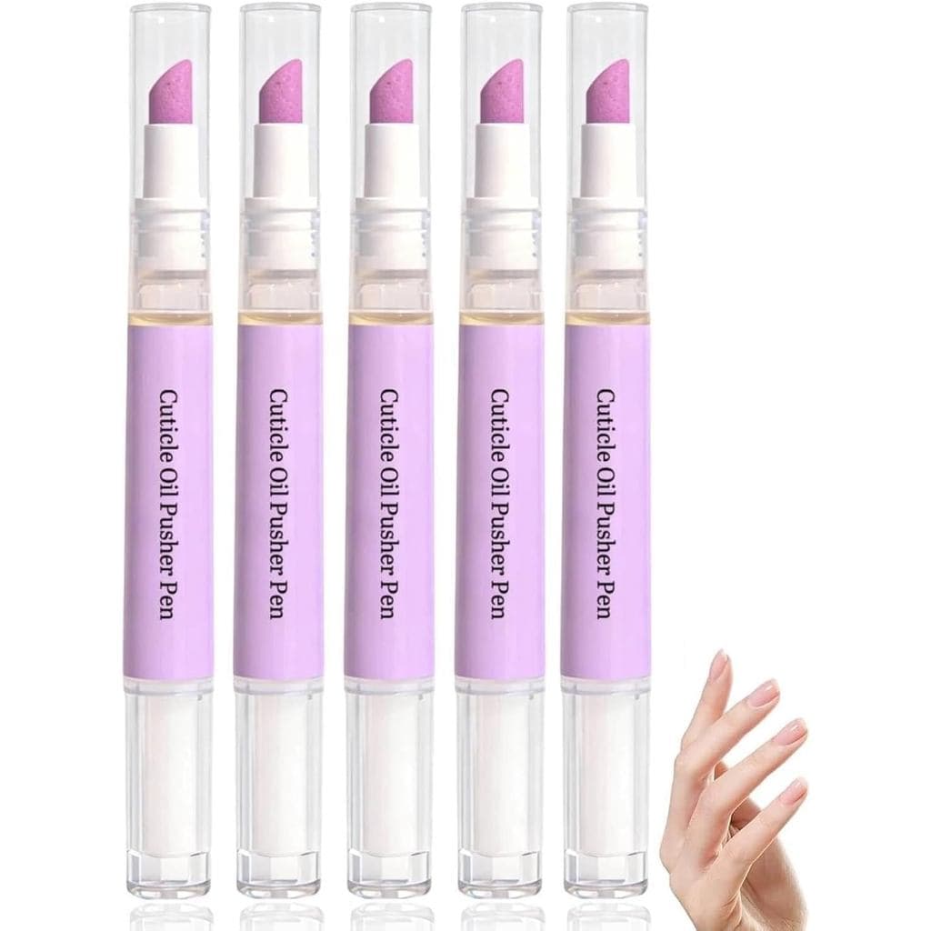 Caneta Óleo Empurradora de Cutículas Sassy-tip, Caneta para Cutículas Sassy-tip, Canetas Óleo para Unhas 2 em 1 com Arom