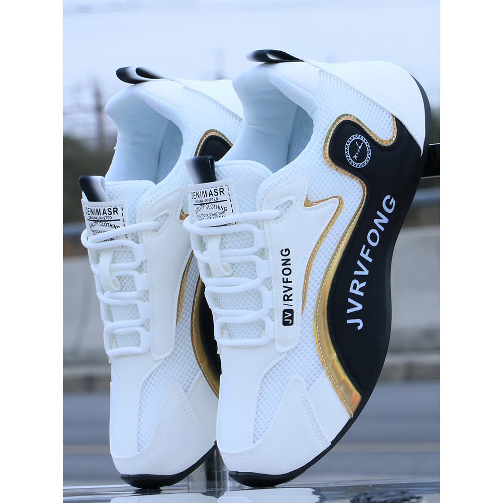 Sapatos masculinos de alta qualidade primavera verão novo estilo moda esportes casuais tênis de corrida respirável sapat