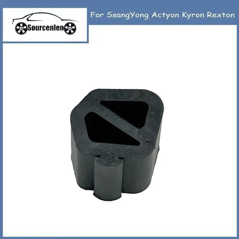 Novo Bloco Guia de Borracha para Capô do Motor Original para SsangYong Actyon Kyron Rexton 7118531000 7119508001 7119508