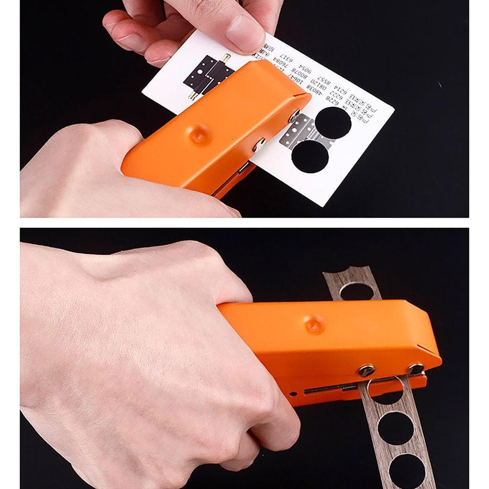 Alicate perfurador de bordas de papel com abertura ajustável de 8mm, cortador de cantos arredondados, perfurador de furo