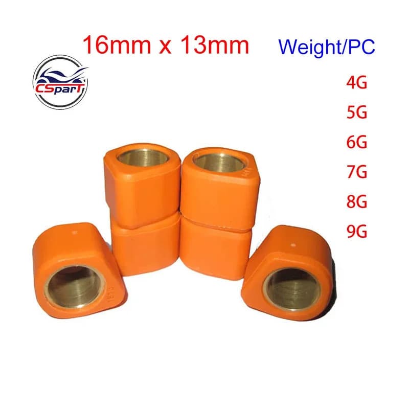 Variador de Polígonos 16x13 4G ~ 9G com Deslizador de Peso para Scooter GY6 50 50CC 139QMB DIO Lead 100 110 SCV100 SH50